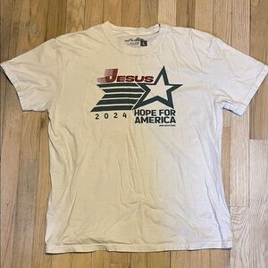 Hope Outfitters White Graphic T-Shirt